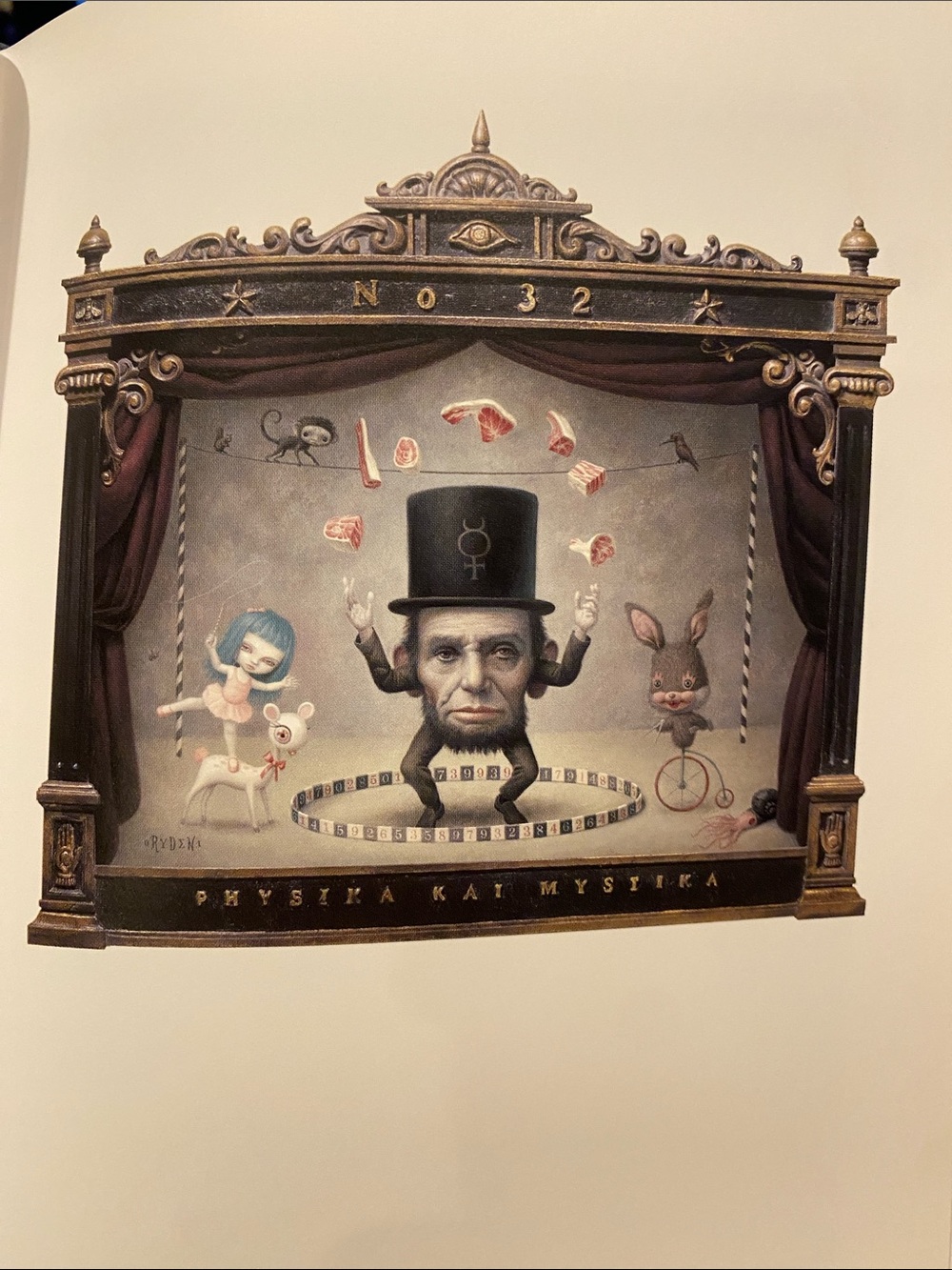 Mark Ryden Art Book - Red Hardcover with Gold Foil - Picture 8 of 14